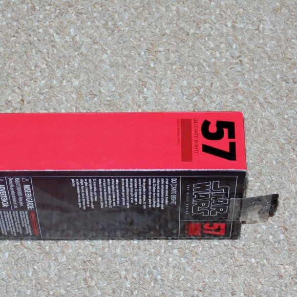 2017 Hasbro Star Wars The Last Jedi 6" Black Series DJ (Canto Bight) MIB New - Picture 6 of 10